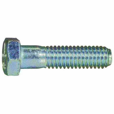 Midwest Fastener Grade 5, 3/8"-16 Hex Head Cap Screw, Zinc Plated Steel, 1-1/2 in L, 100 PK 00296